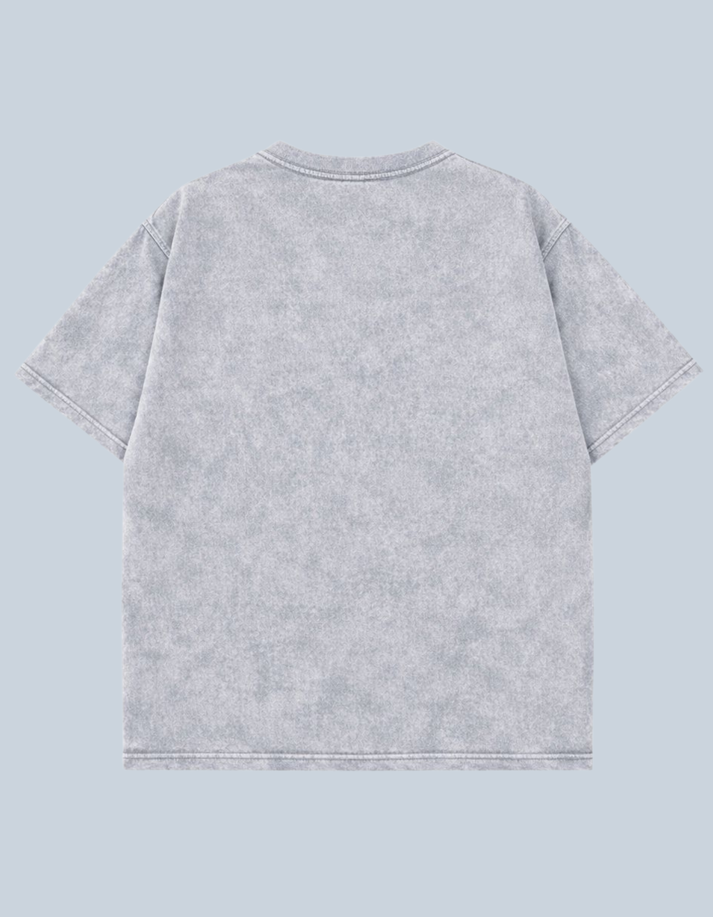 Smiley Shades Acid-Wash Oversized Tee